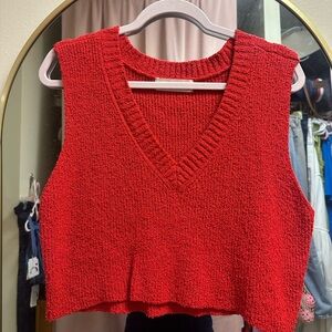 Pants Store Red sweater top